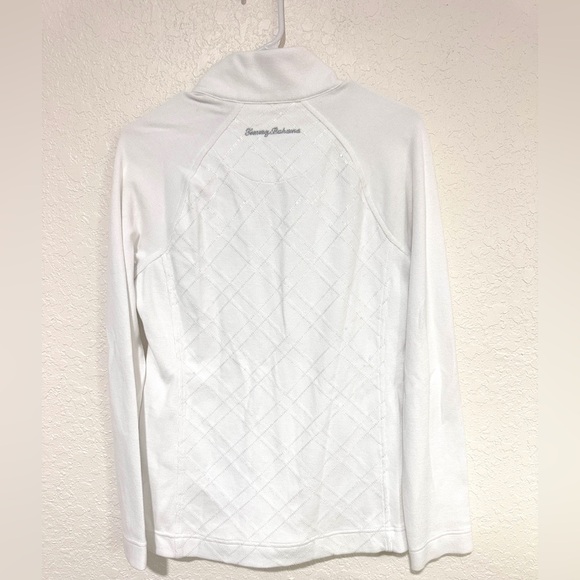 New! Tommy Bahama Aruba Diamond Days Embroidered Full-Zip Sweatshirt Sz sm - Picture 5 of 6